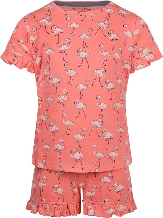 Charlie Choe Pyjama Flamingo - Maat 74/80