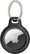 Belkin - Beschermende houder met sleutelhanger - Geschikt voor Apple AirTag - Zwart