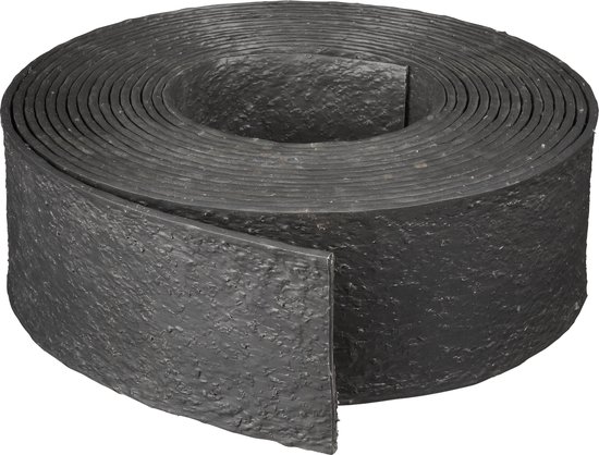 Nature - Borderrand op rol - 12cm x 12m - 5mm dik - perkrand met textuur