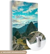 Peinture sur Verre - Pérou - Berg - Machu Picchu - 100x150 cm - Peintures sur Verre Peintures - Photo sur Glas