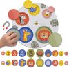 Afbeelding van het spelletje Taf Toys - Magnetisch puzzelspel - Magnetic Peek-A-Boo Puzzle