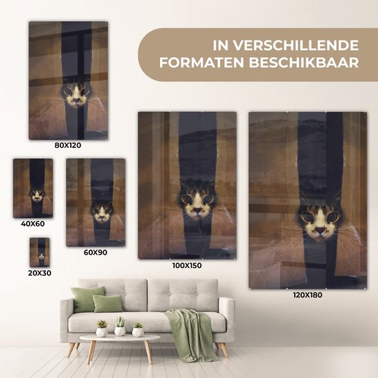 MuchoWow® Peinture sur Verre - Coucou - 60x90 cm - Peintures sur Verre Acrylique - Photo sur Glas
