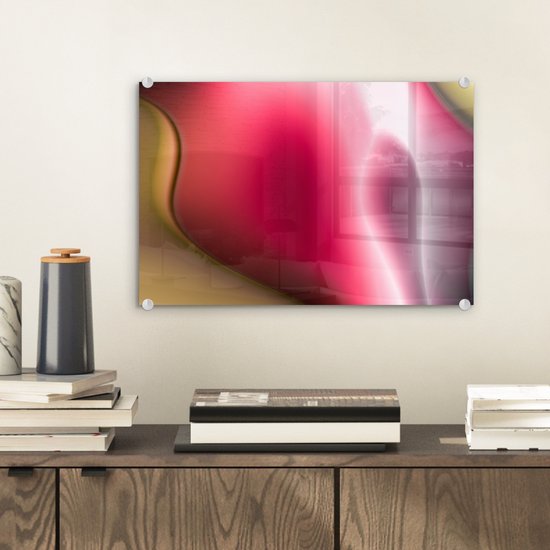 Peinture sur verre - Fond Abstrait - 30x20 cm - Peintures sur Verre Peintures - Photo sur Glas