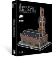 3D-puzzel Belfort Brugge - 91 puzzelstuks - vanaf 7 jaar
