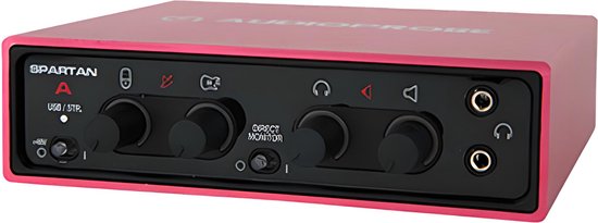 Audio Probe Spartan A Red audio interface | bol.com