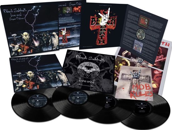 Black Sabbath Live Evil - Super Deluxe 4 LP - 40th Anniversary