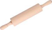 Deegroller van hout - breedte 38 cm - Bakaccessoires/bakken benodigdheden