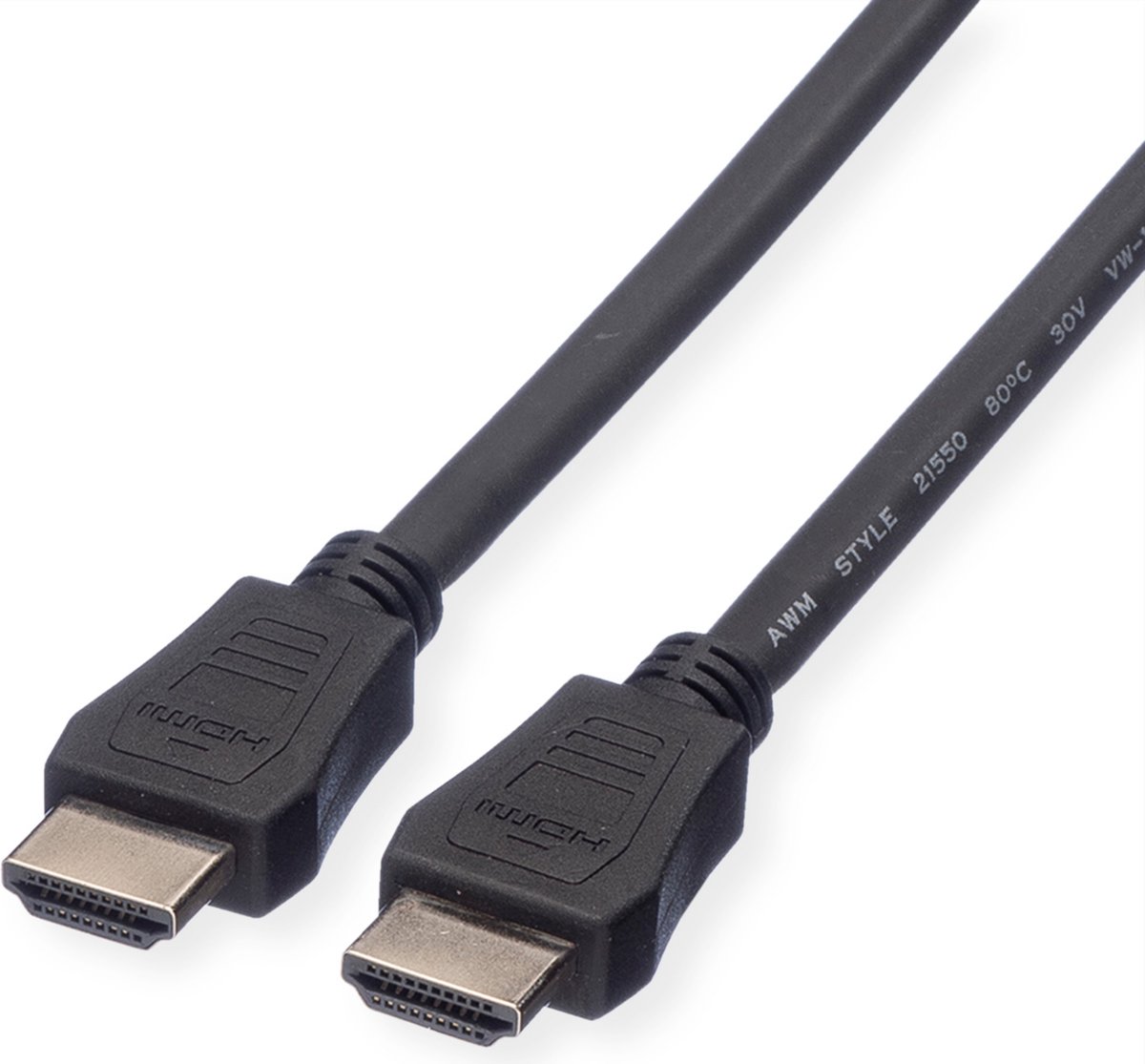 VALUE HDMI High Speed Cable met Ethernet M-M, LSOH, zwart, 3 m