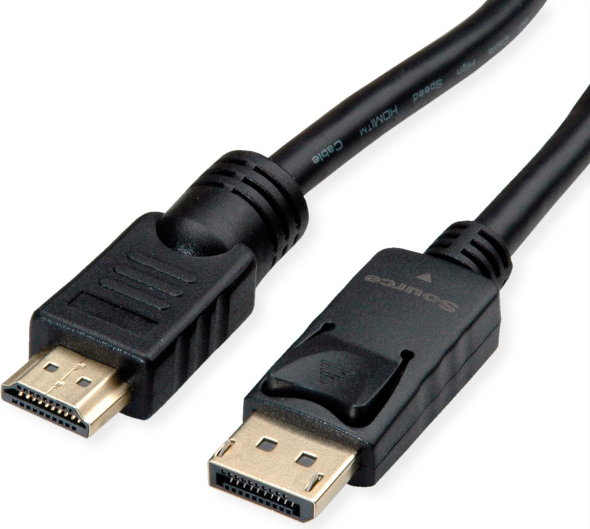 ROLINE DisplayPort Kabel DP - UHDTV M/M zwart 10 m