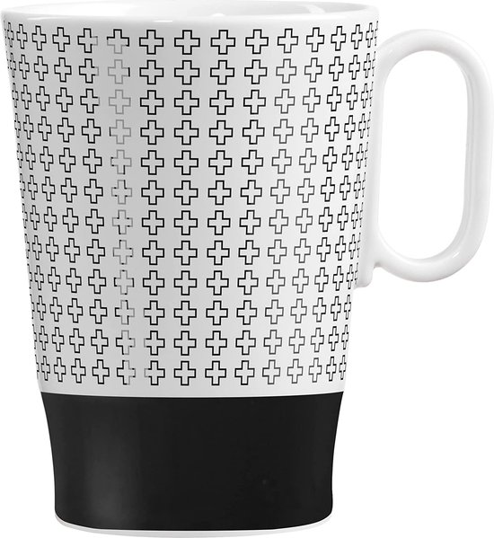 RITZENHOFF Tazza Da Caffè Genussklasse No. 6 330 Ml – Porcellana Con Design Unico, Regalo Ideale