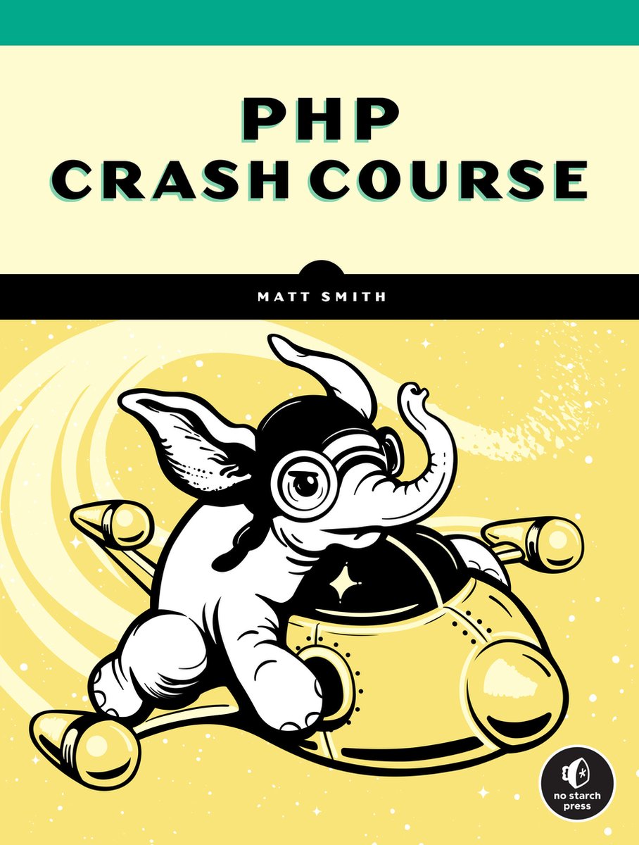Omslag van PHP Crash Course
