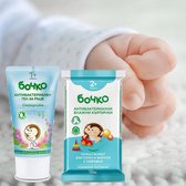 Bochko Set de 2 produits bébé et enfant Mains propres - Lingettes antibactériennes et gel pour les mains