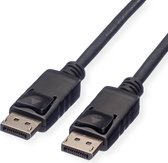 ROLINE GREEN DisplayPort Kabel, DP M/M, , zwart, 5 m