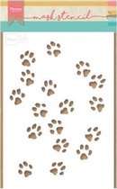 Marianne Design Mask stencil Tiny's cat paws