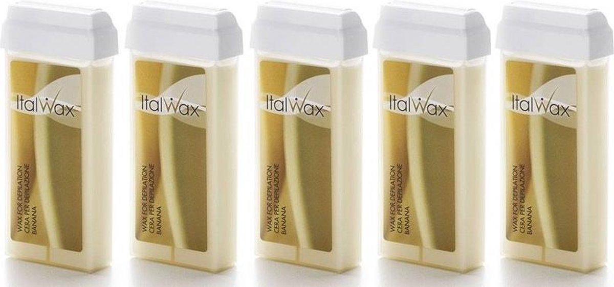 ItalWax 5x Harspatroon Banana 100 ml