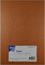 Joy!Crafts Karton Metallic A5 - 20stuks - Koper