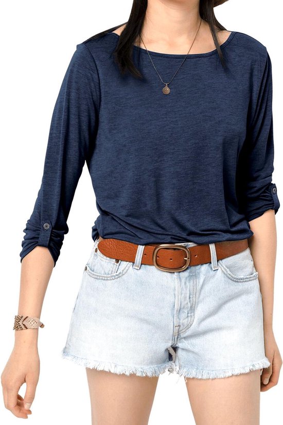 Uitstekend voor de hand liggend Zee Jack Wolfskin T-shirt - Vrouwen - donkerblauw | bol.com