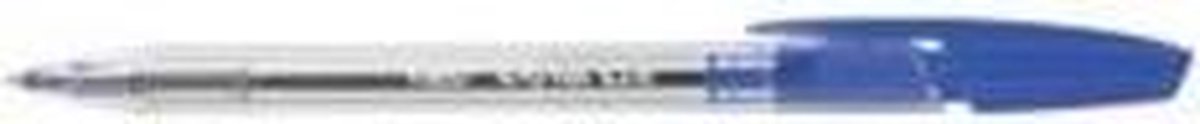 Balpen Bic Cristal clic medium blauw box à 20 stuks