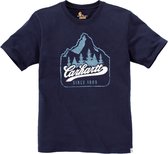 Carhartt Patch Logo Navy T-Shirt Heren S