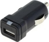 USB autolader met 1 poort - Smart IC - 3A / zwart
