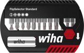 Wiha Bitset Flipselector Standard 25 Mm Staal Zwart 13-delig
