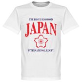 Japan Rugby T-Shirt - Wit - XXXXL