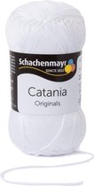 10 bollen Catania Orignals 50 g kleur wit