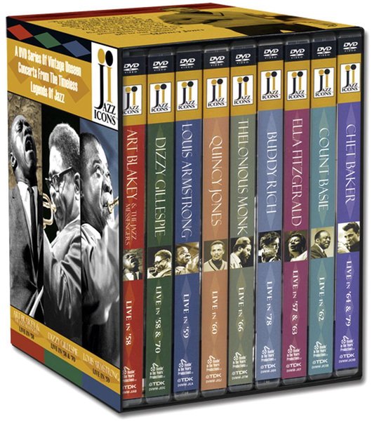 Cover van de film 'Jazz Icons Box'