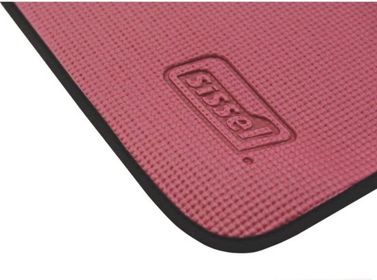 Sissel Pilates en yoga mat 180x60x0.6 cm bordeauxrood SIS-310.040 van Sissel — afbeelding 3