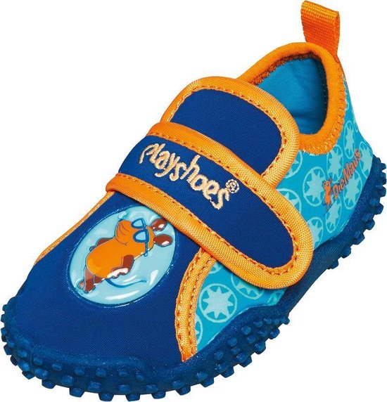 Playshoes UV waterschoenen Kinderen Mouse Blauw Maat 20 21 bol