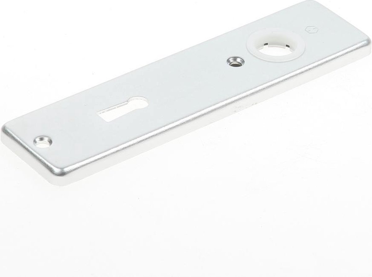Hoppe Kortschild, aluminium 202kp sl 72 zilver