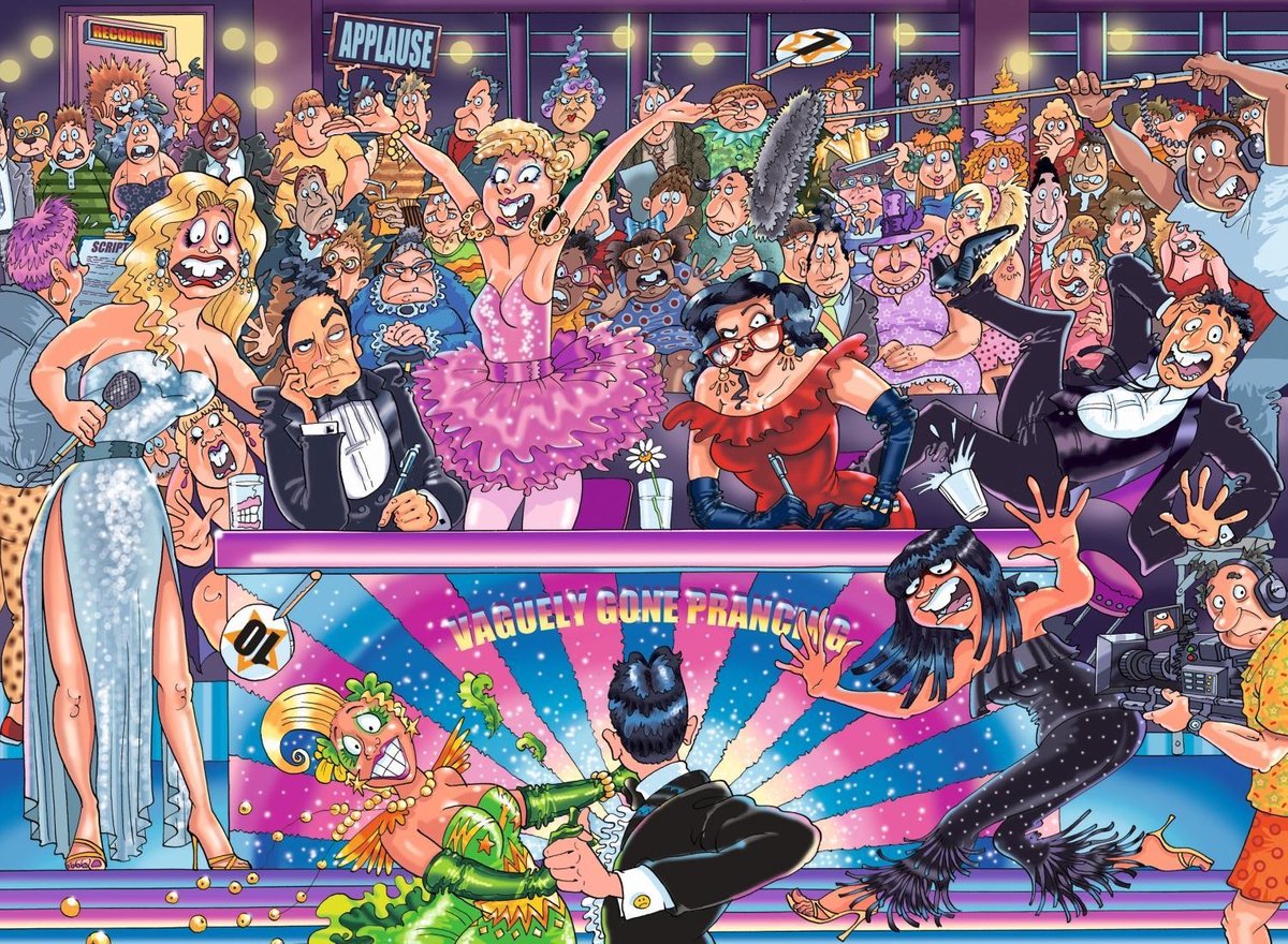 Wasgij Original 30 Wals, Tango en Jive! puzzel - 1000 Stukjes — afbeelding 2