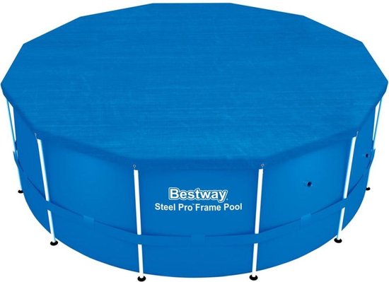 Bestway Pool Cover Steel Pro - Zwembad afdekzeil | bol.com