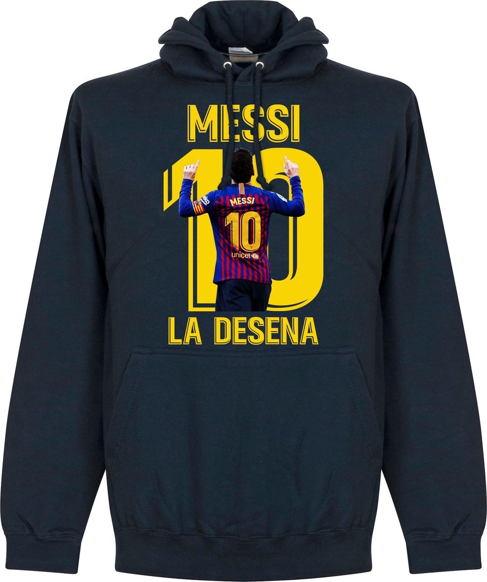 Messi La Desena Hoodie - Navy - M