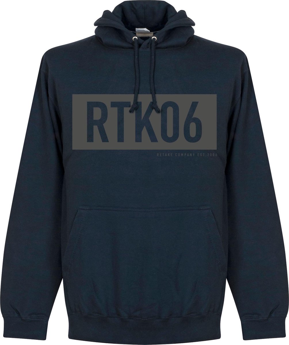 Retake RTK06 Bar Hoodie - Navy - S