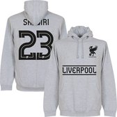 Liverpool Shaqiri 23 Team Hoodie - Grijs - Kinderen - 152