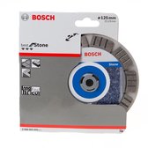 Bosch - Diamantdoorslijpschijf Best for Stone 125 x 22,23 x 2,2 x 12 mm