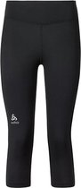 Odlo Bl Bottom 3/4 Sliq Dames Sportbroek - Black - Maat L