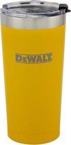 DeWALT Thermos beker - 600 ml - RVS/Geel - DXC20OZTYS