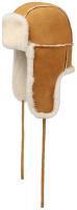 Stetson Bomber cap lamp fur 9297503 7 light brown S