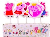 ProductGoods - 5 Verjaardagskaarsjes PeppaPig | Peppa Pig | Verjaardag | Traktatie | Taart Decoratie | Kinderen