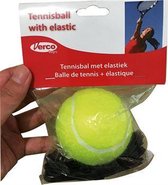 Tennisbal met elastiek tbv tennistrainer