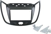 2-DIN frame ECO FRAME FORD KUGA 2013- Mat Zwart zonder gevar