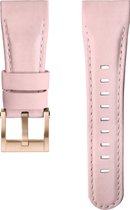 Pink leather strap for CEO Goliath
