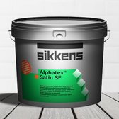 Sikkens Alphatex Satin SF 10 liter wit