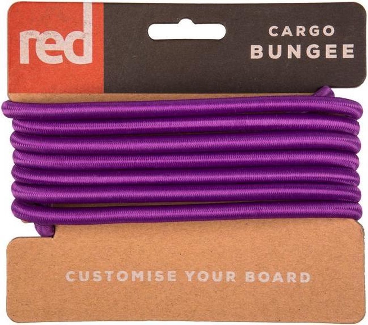 Red Original - Bungee koord - Paars - 2.75 m - Stand up paddling - Elastiek - Supboard - Accessoire - Suppen - Watersport