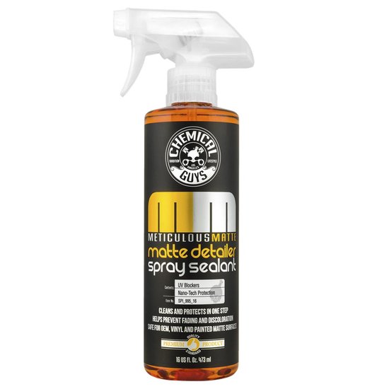 Chemical Guys Meticulous Matte Quick Detailer & Spray Sealant 473ml bol