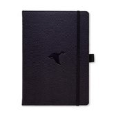 Dingbats* Wildlife A5 Notitieboek - Black Duck Stippen - Bullet Journal met 100 gsm Inktvrij Papier - Schetsboek met Harde Kaft, Binnenvak, Elastische Sluiting en Bladwijzer