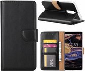 Nokia 7 Plus - Bookcase Zwart - portemonee hoesje