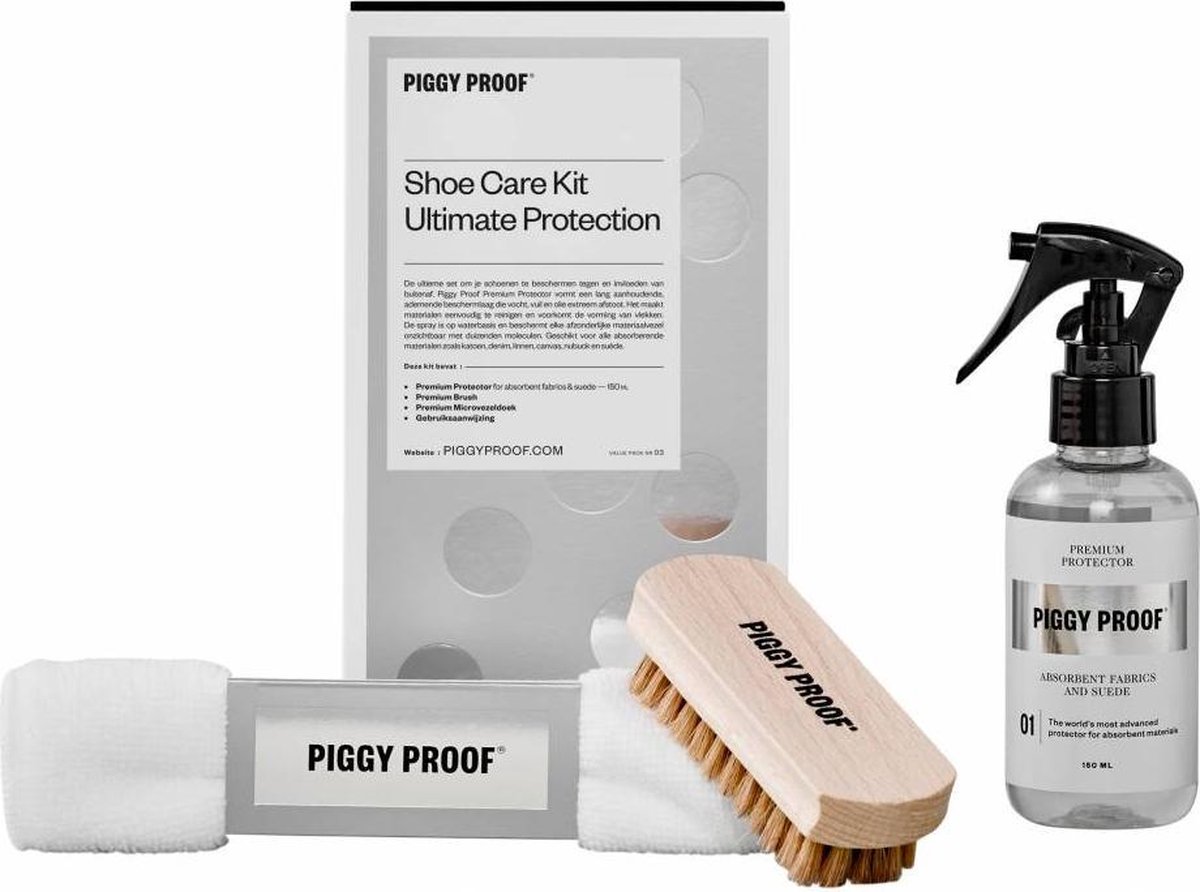 Piggy Proof Shoe Care Kit Ultimate Protection